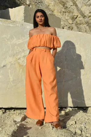 Zadaka Orange Co-Ord Set